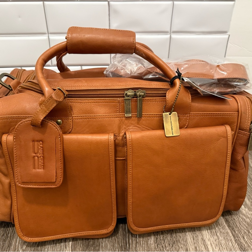 Claire Chase Hampton's Travel Duffel